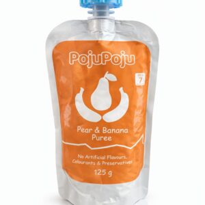 Pear & Banana Puree