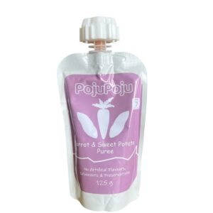 PojuPoju Carrot & Sweet Potato Purée